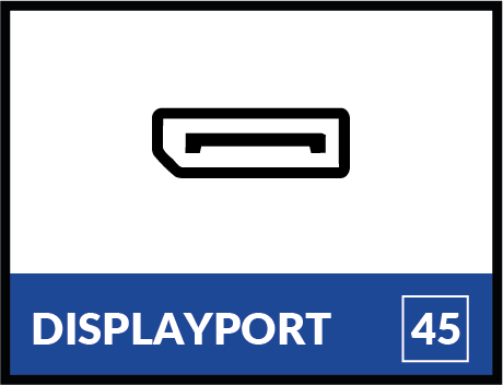 45x45 DisplayPort