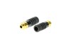 Plug female 3,5mm stereo metall with Nut M6