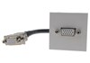 45x45, VGA-Female cable 0,2m, pure white