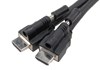 HDMI Kabel mit Lok Stecker - Stecker 5m schwarz