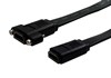 HDMI cable female to female 0,2m with panel mount