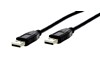 USB2.0 Kabel Typ A Stecker/Stecker 1,8m schwarz
