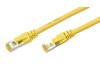 Patch cable S/FTP CAT6A Ultraflex 0,25m yellow