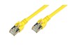 Patchcord CAT5e S/FTP 0,5m yellow 100MHz