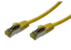 Patchcord CAT6A S/FTP 0,5m yellow