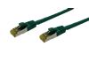 Patchcord CAT6A S/FTP 0,5m green