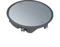 Floor mount blind cover round