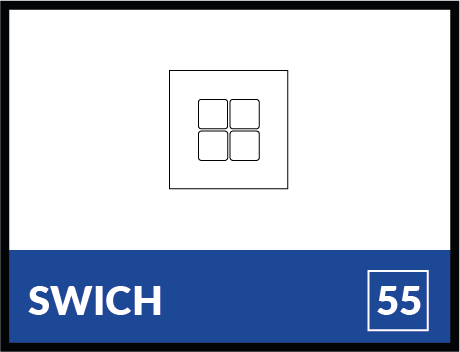 55x55 Swich, Pushbotton, Keyswitch etc.